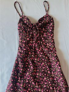 Floral Print Midi Dress