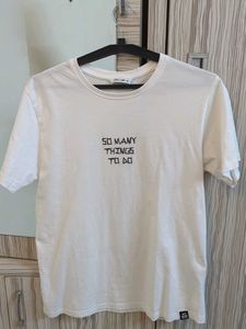 White Graphic Tee