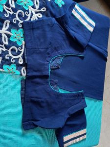 Blue N Sky-blue Sadi