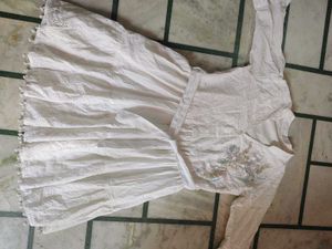 white midi dress
