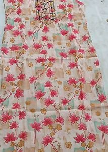 Beautiful Floral Kurta Set