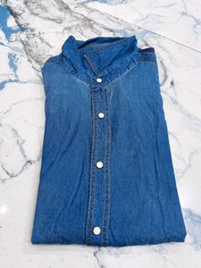 Classic Blue Denim Shirt