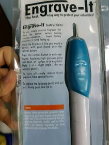 Engrave Pen: Personalize Your Valuables!