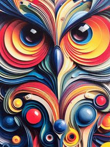 Owl Painting On Canvas