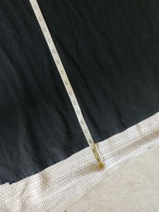 Elegant Black Maxi Dress with Geometric Neckline