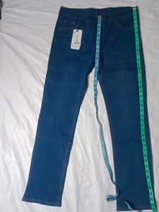 Dark Blue Denim Jeans