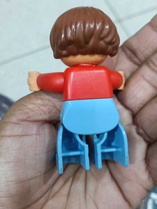 Toy Figure with Cars