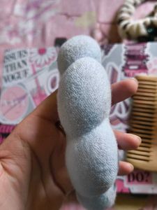 Fluffy Cloud Headband &amp; Neem wood comb