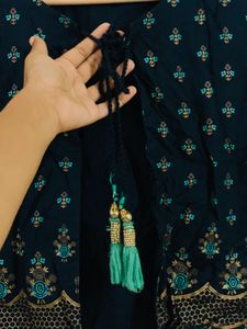 Ethnic Printed Sleeveless Shrug