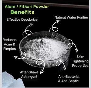 Naturals Pure Alum Bar 100g | Potash (Fitk