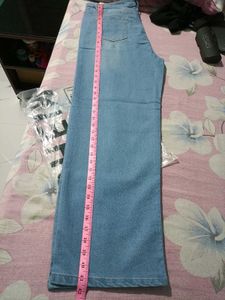 Light Wash Wide Leg Jeans