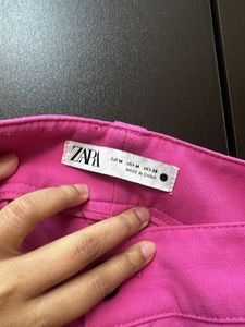 Zara Vibrant Pink Pants