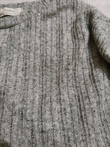Cozy Grey Knit sweattee