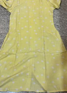 Yellow Polka Dot dress