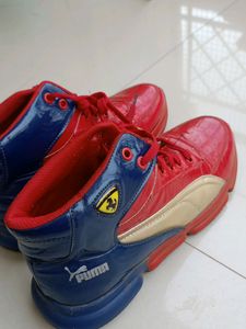 Puma Red Shoe Only One Time Used Just For 1500