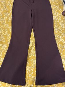 Flared Purple Pants