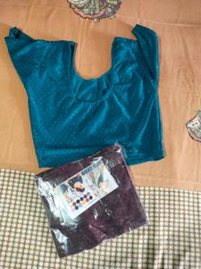 combo of 5 Teal Textured Blouse