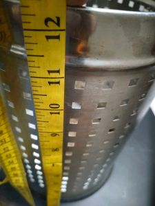 Metal Perforated Canister/bin