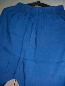 Embroidered Blue Kurta