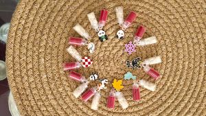 Rolli chawal Bottle Charm Set pack of 10