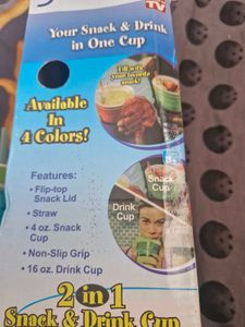 Snackeez Snack &amp; Drink Cup