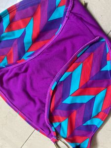 Patterned Bikini Bottom
