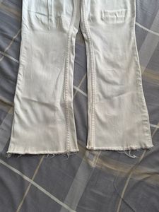 bootcut white jeans for women
