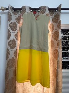Chic Color Block Dress