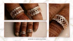 Elegant Rose Gold & Diamond Ring