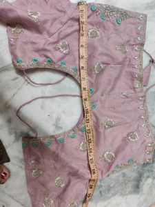Levender Colour Net Lehenga Only One Time Use