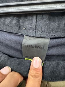 Men's Olive Green Cargo Shorts with Leggings