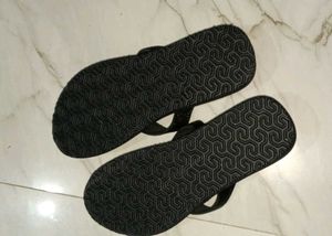 Black Flip Flops