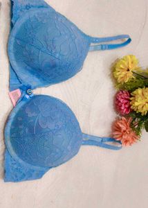 Light Blue Lace Bra with brief 👍