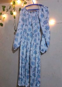 Floral Print Midi Dress
