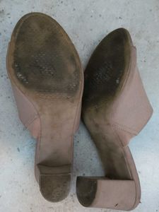 Stylish Beige Wedge Sandals