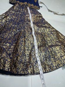 Elegant Girls Navy Blue Lehenga Choli