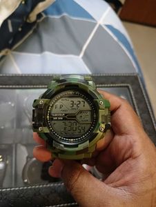 Camouflage Digital Sports Watch