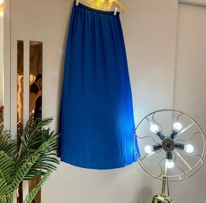 ZARA Royal Blue Maxi Skirt