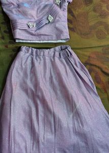 Sparkling Lavender Lehenga Choli