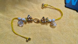 Boho Charm Bracelet with Beads