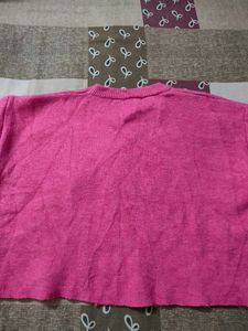 oversized crop sweatshirt