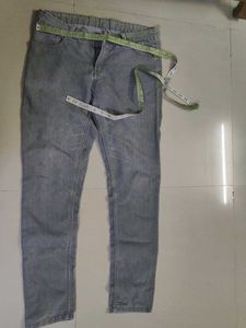 Grey Denim Jeans
