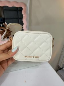 Charles &amp; Keith Quilted Wallet