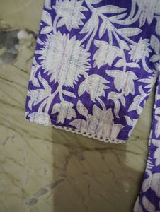 Short Pure Cotton Kurta