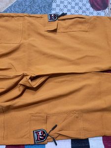 Stylish Mustard Cargo Pants