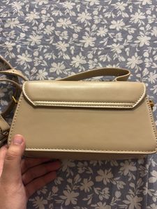 Chic Cream Crossbody Bag