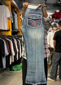 Stylish Blue bootcut jeans