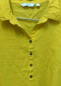 Mustard Yellow Tunic Top - MAX