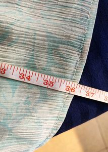 Pastel Blue Printed Dress Size 36