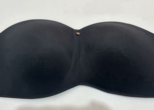 Strapless Black Bra- 38D (best condition)